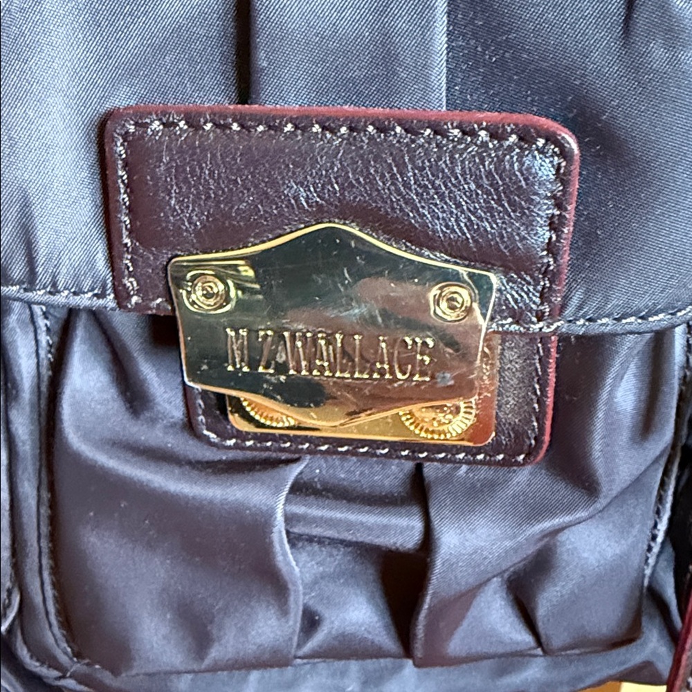 MZ Wallace Black and Gold Accent Bag - Picture 2 of 8